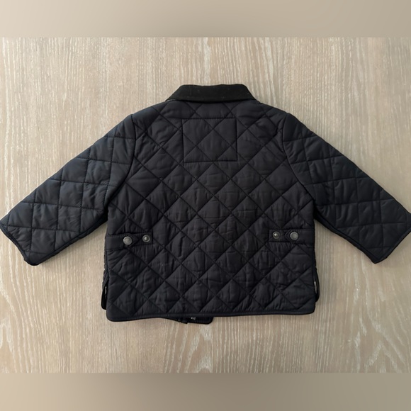 Burberry Baby Black Quilted Jacket, brand new with tag, size 6 months - Picture 3 of 8